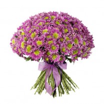 Bouquet of 51 branches of pink chrysanthemum
